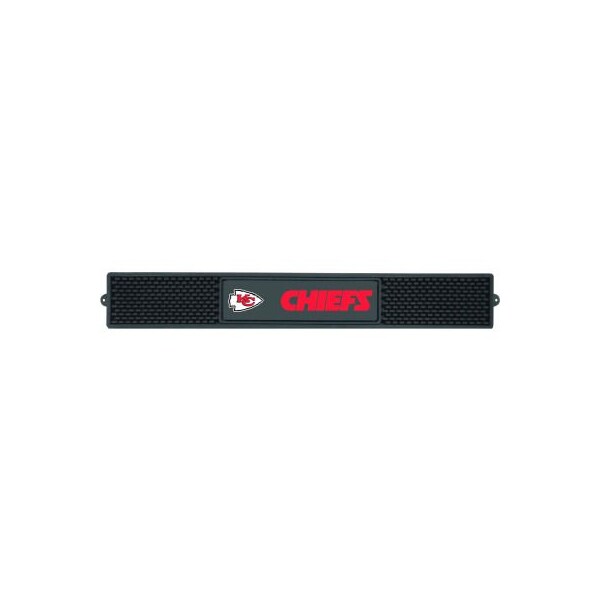 Fanmats FanMats Drink Mat, NFL - Kansas City Chiefs, 3-1/4" x 24" x 1" 13988 - main